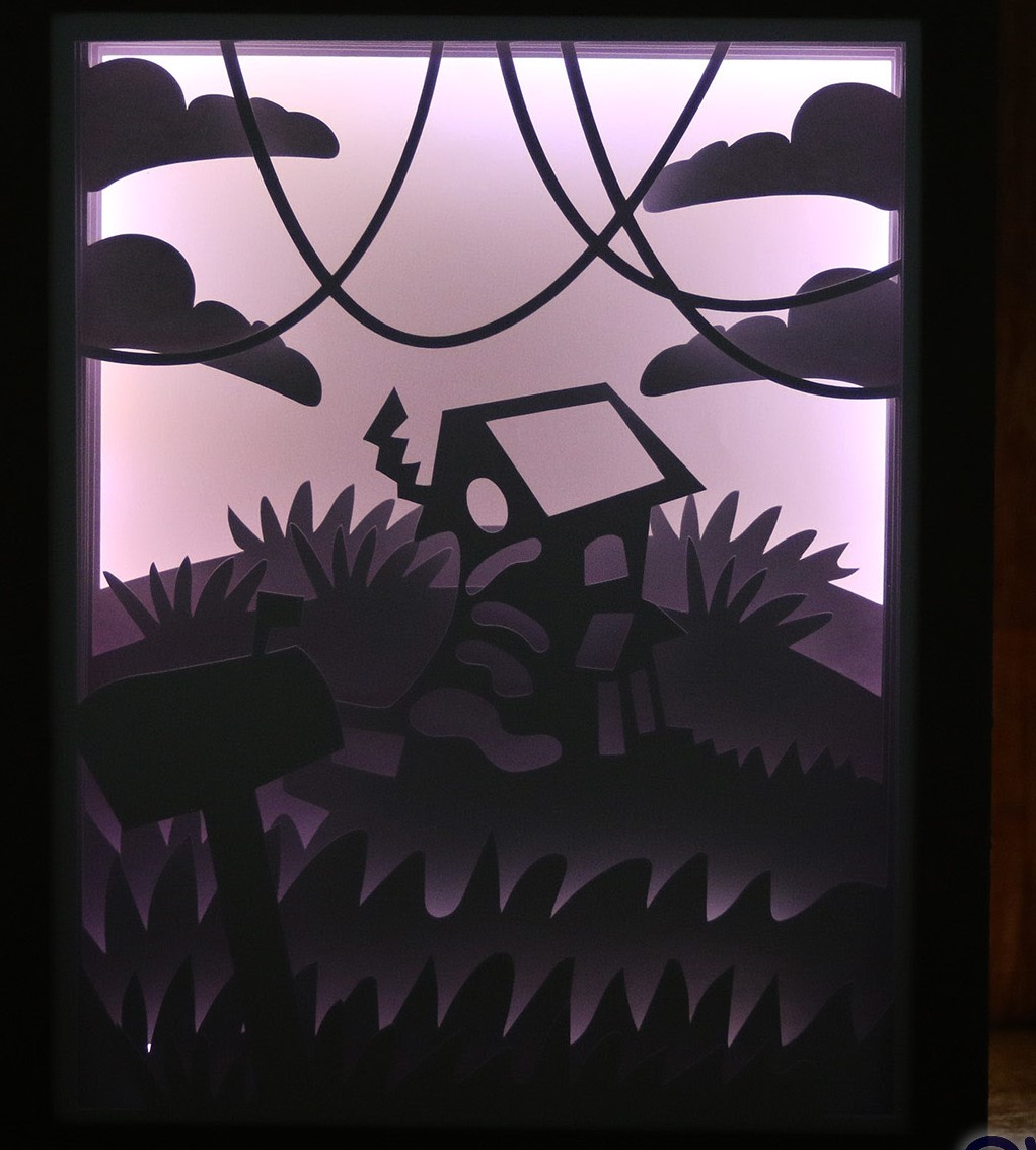 shoe house lightbox by tecnoculebras | Download free STL model ...