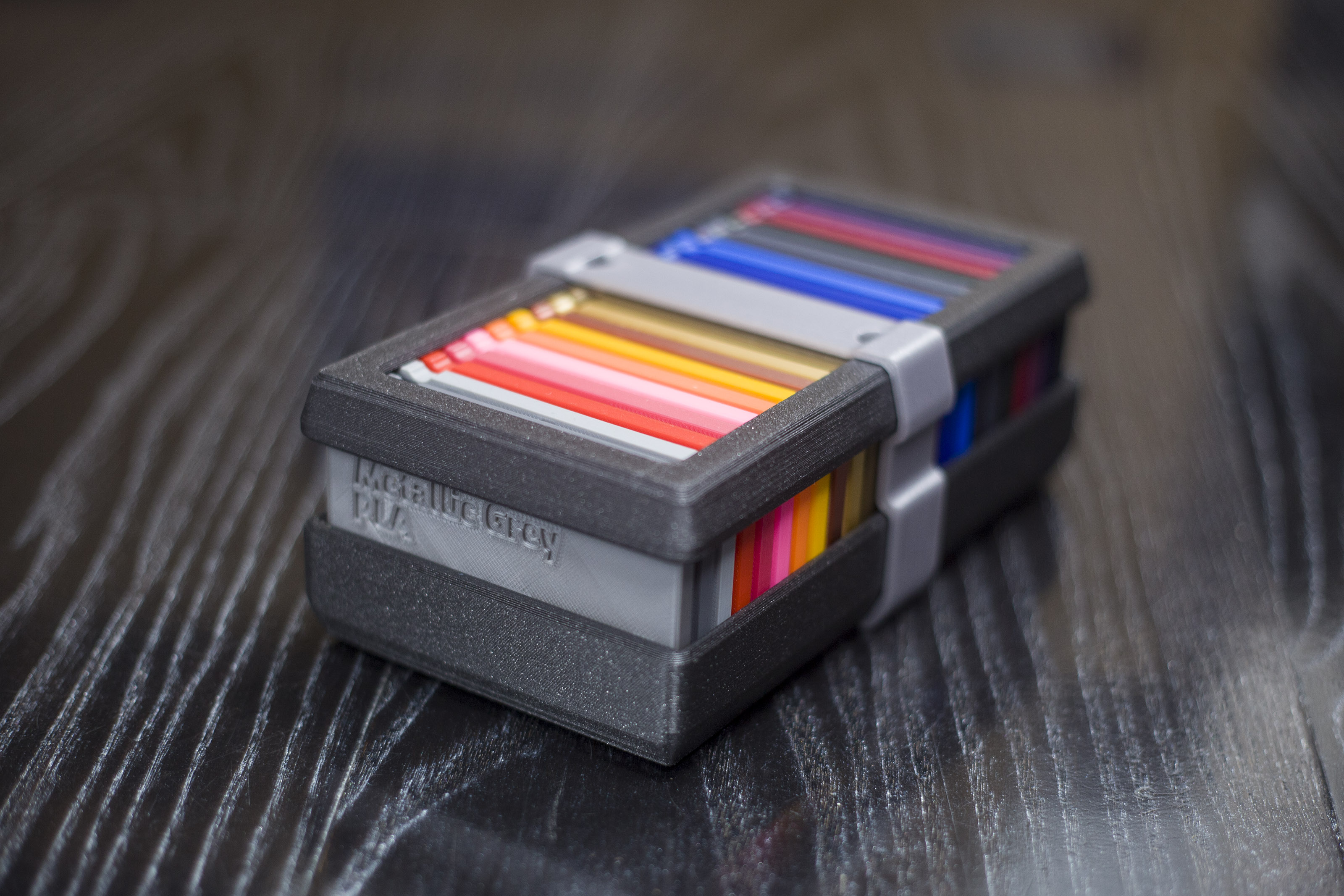 Filament Samples with Box by Zapador | Download free STL model ...