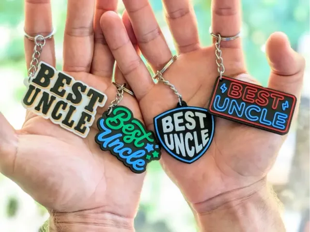 Best Uncle - Keychain Set