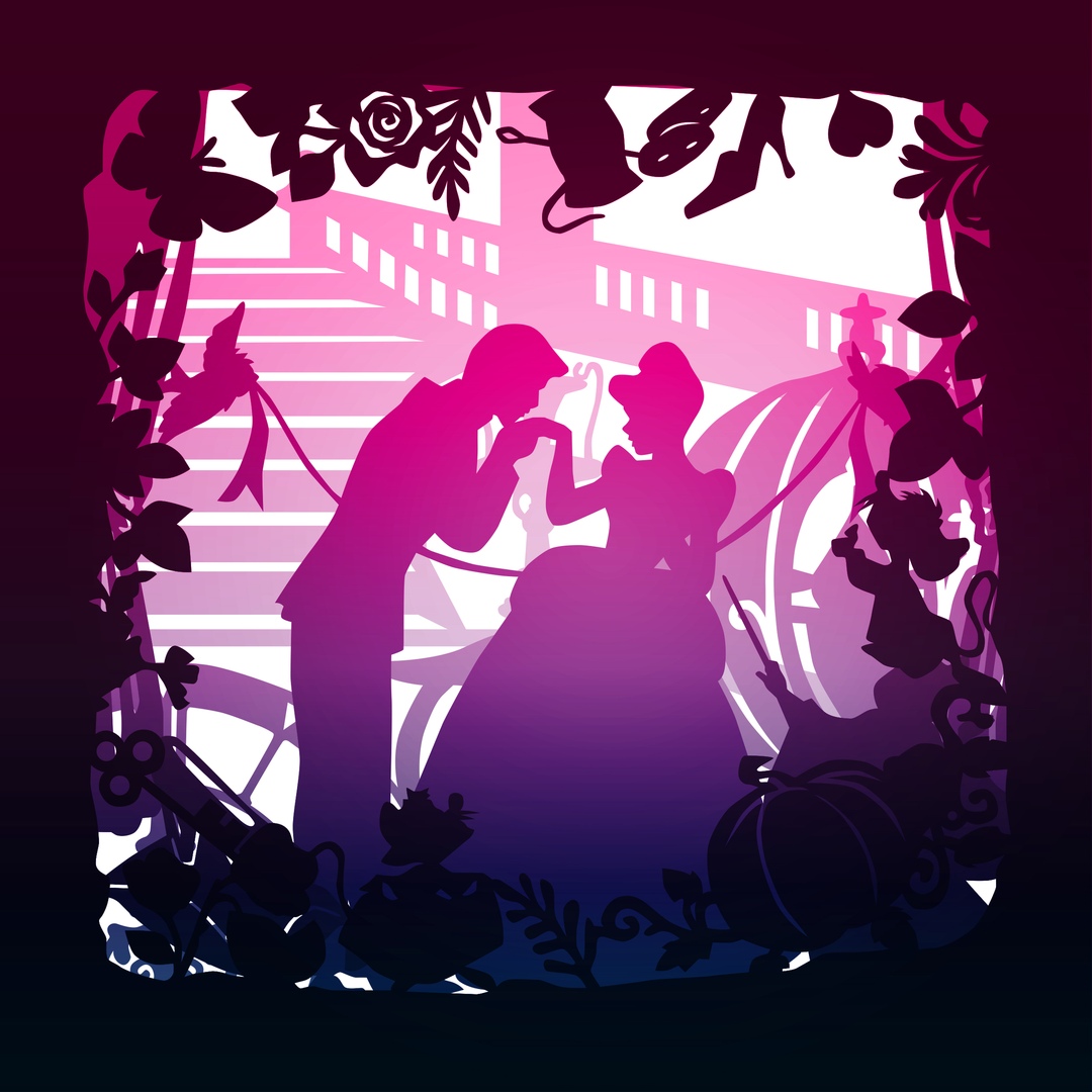cinderella lightbox