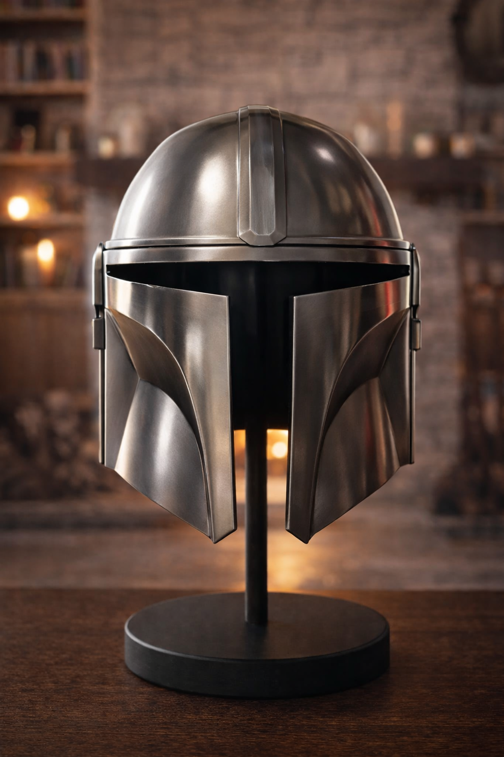 Big Size Mandalorian Helmet Or To Parts