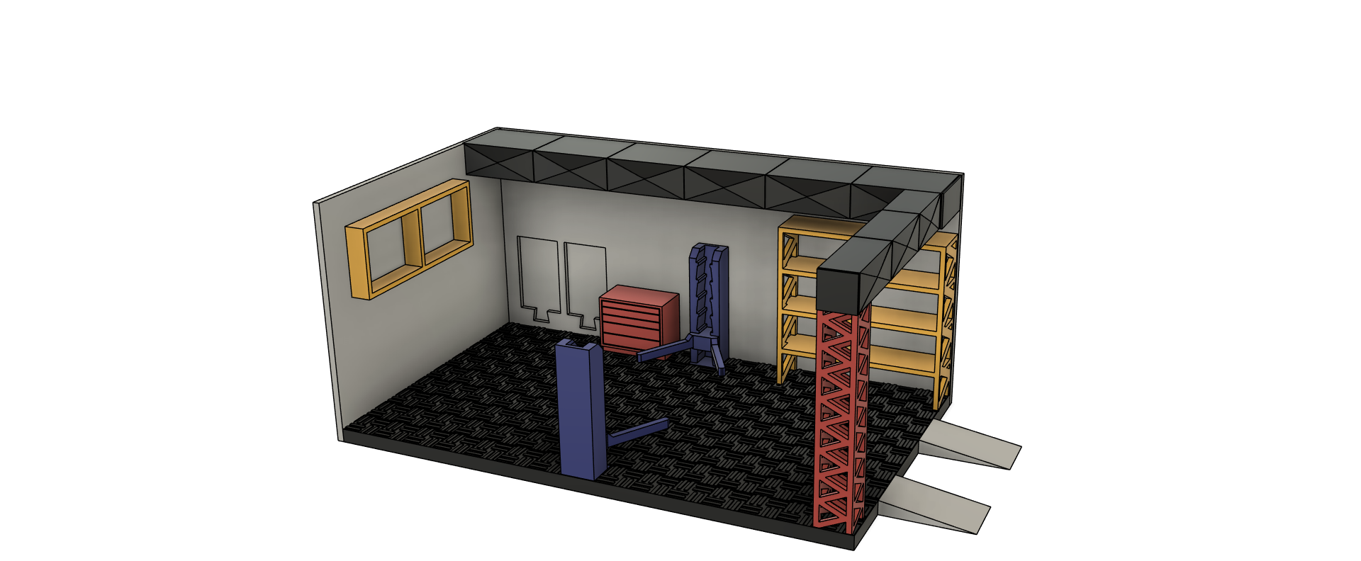 Garage Diorama  1:18 or 1:24 — thumbnail 5