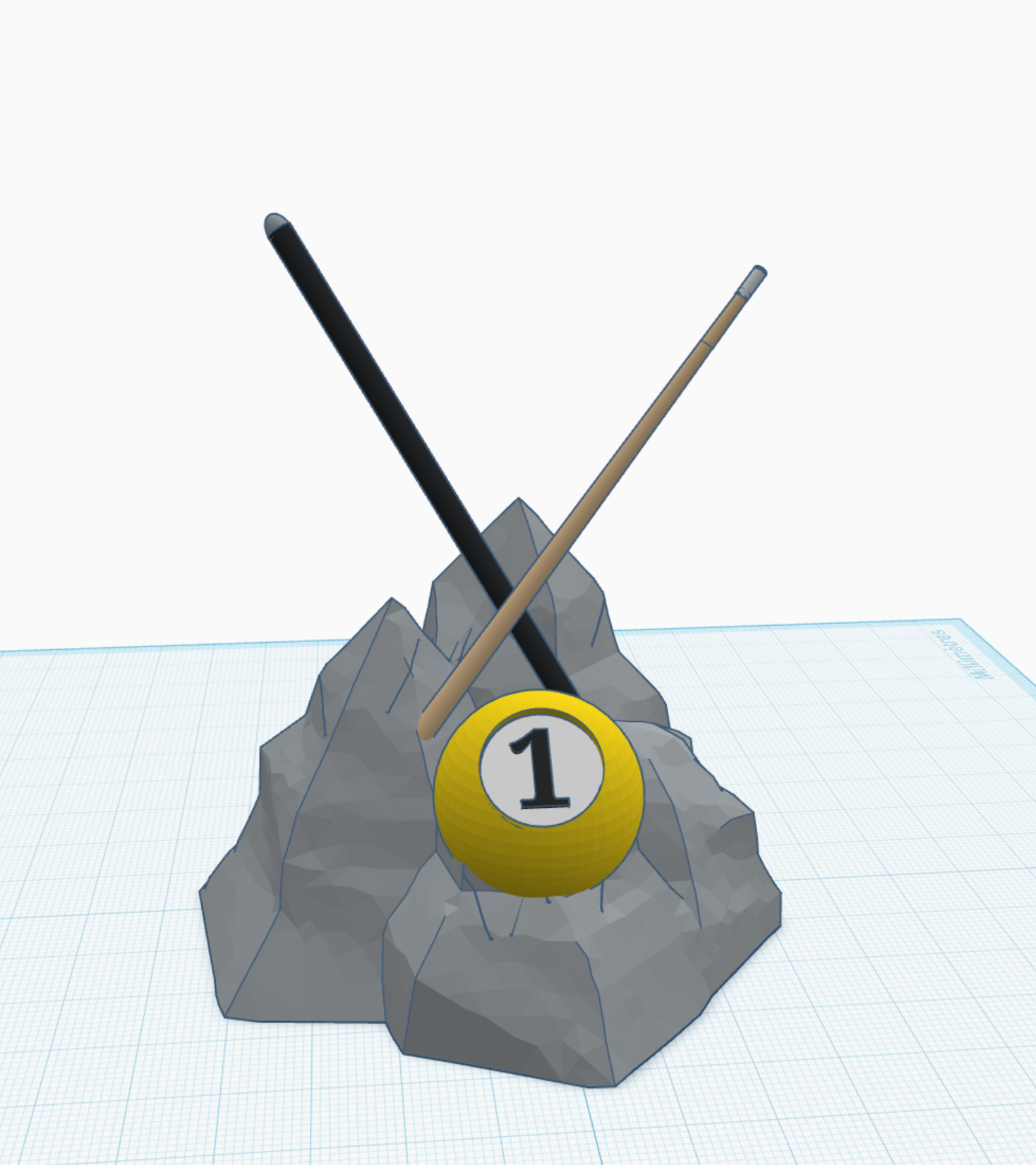 Billard trophy