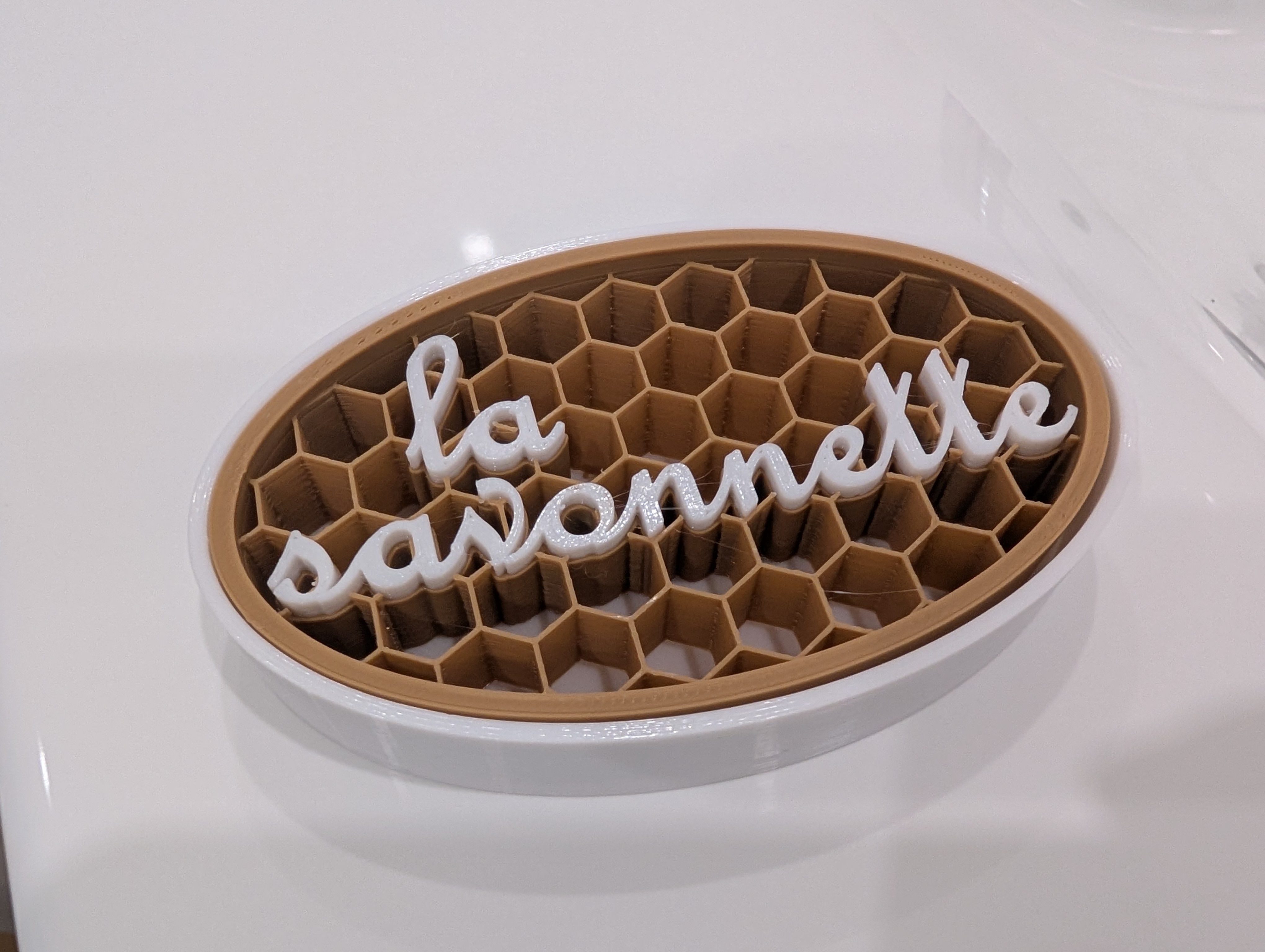 French soap dish