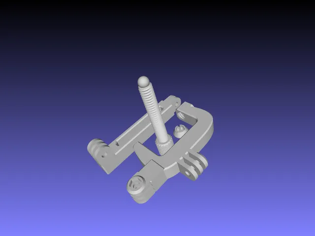 Guitar support for action camera