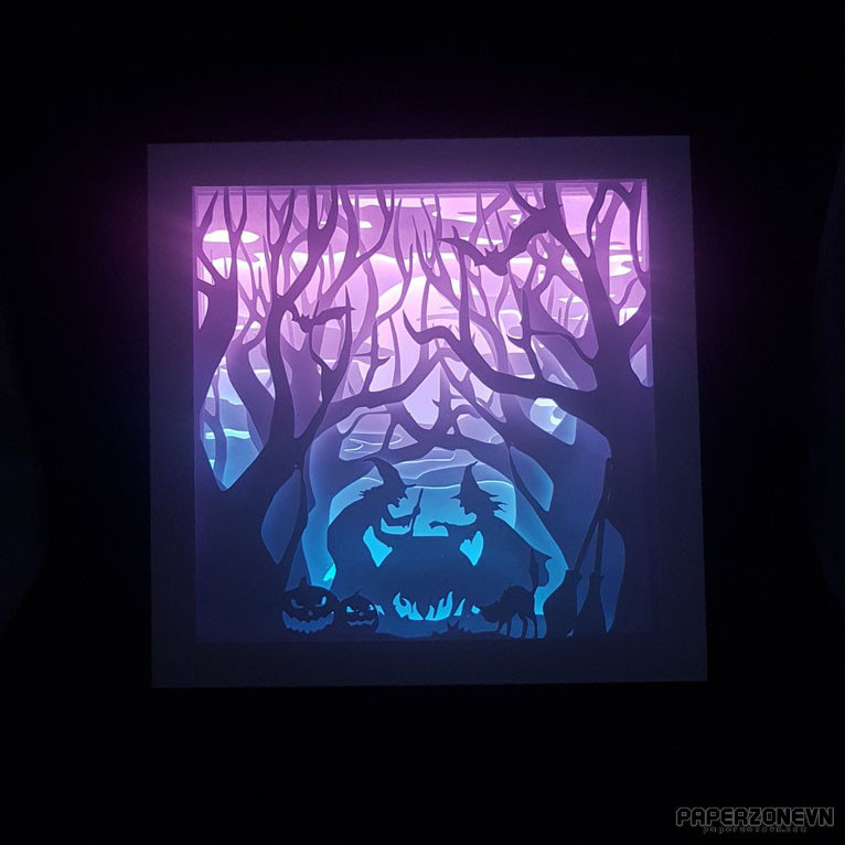 halloween witches lightbox