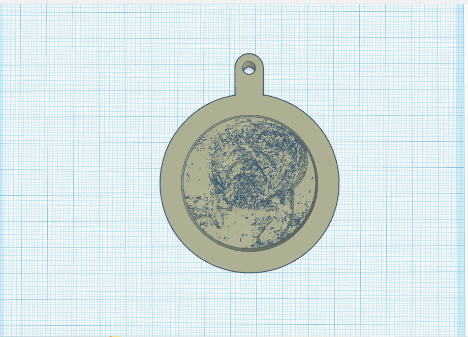 Lithophane Manatee