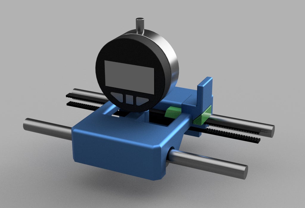 QIDI X-Max Dial Indicator Carriage and Bed Leveling Script