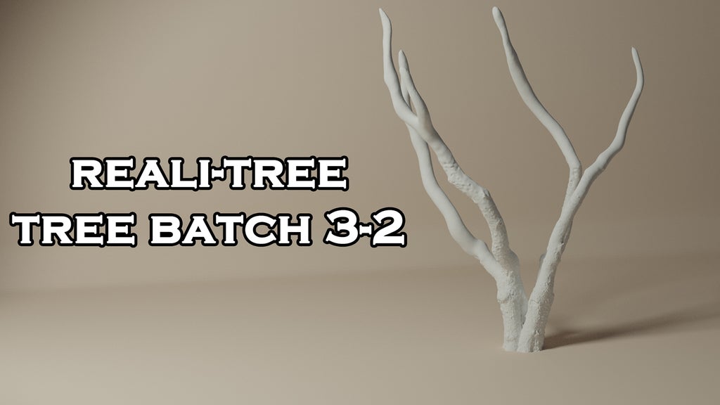 Batch Tree Template Model Tree Batch 3-1 - Wargaming Tree for Your Tabletop par Pandora's ...