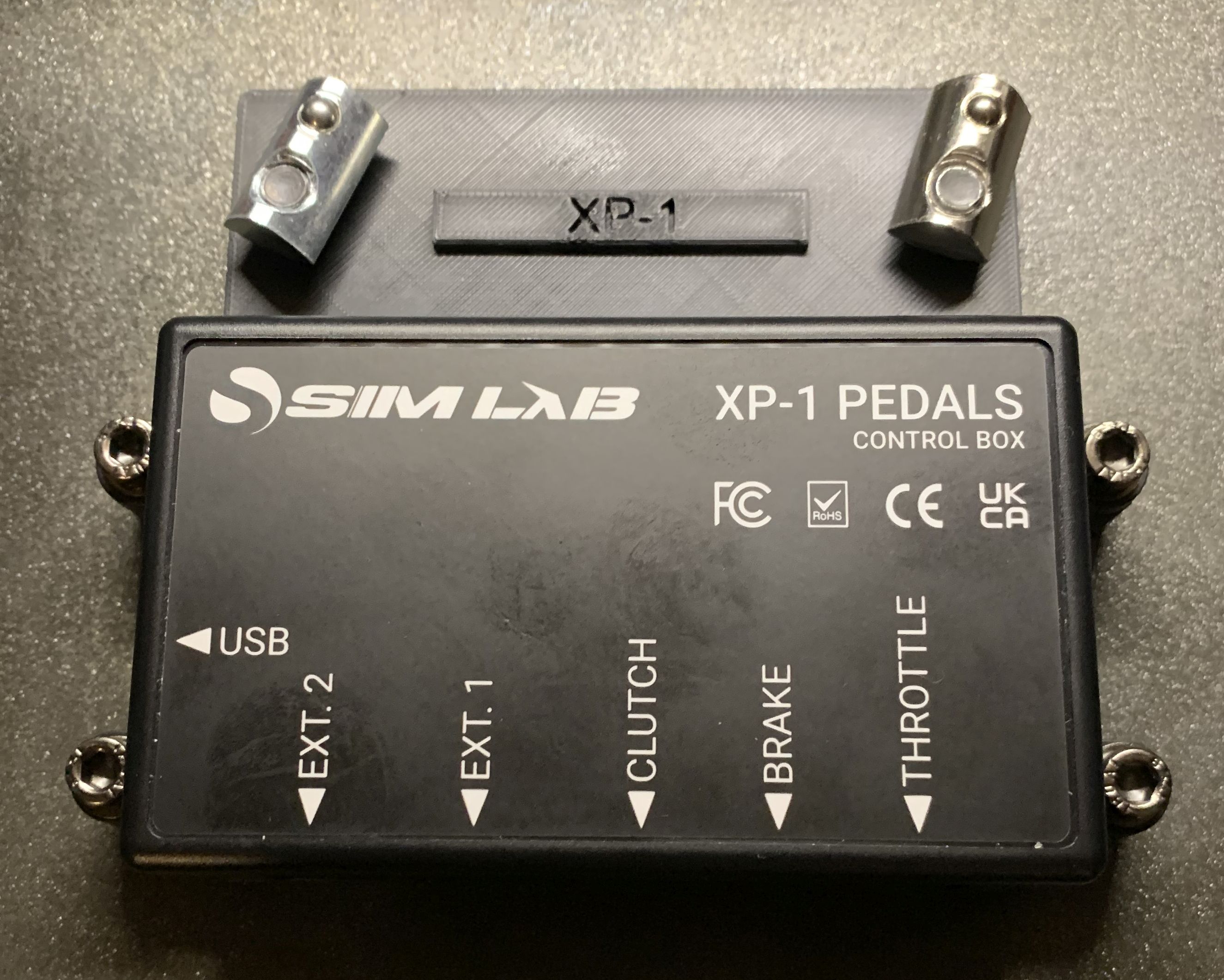 Alternate SimLab XP1 Pedals Control Box Mount by edbdii Download