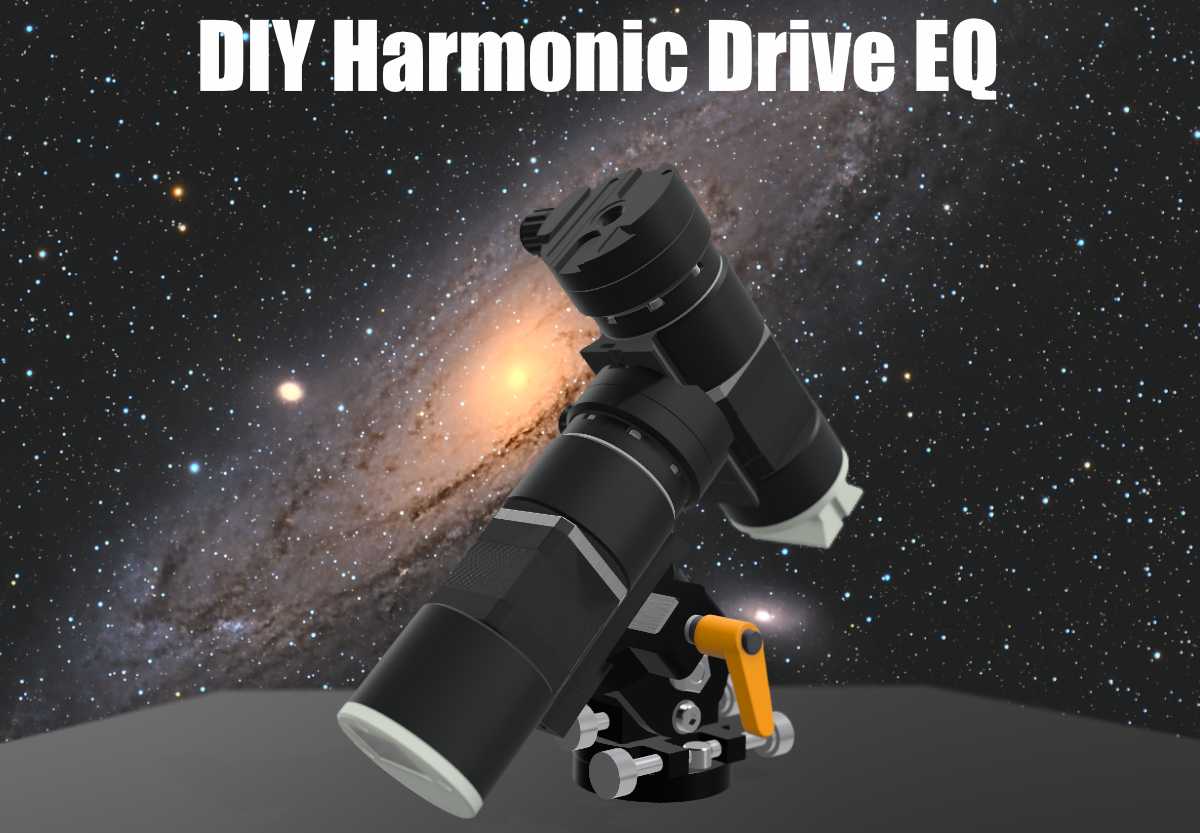 Metal Harmonic Drive Equatorial Mount