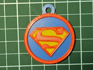 Marvel Llavero Logo Superman