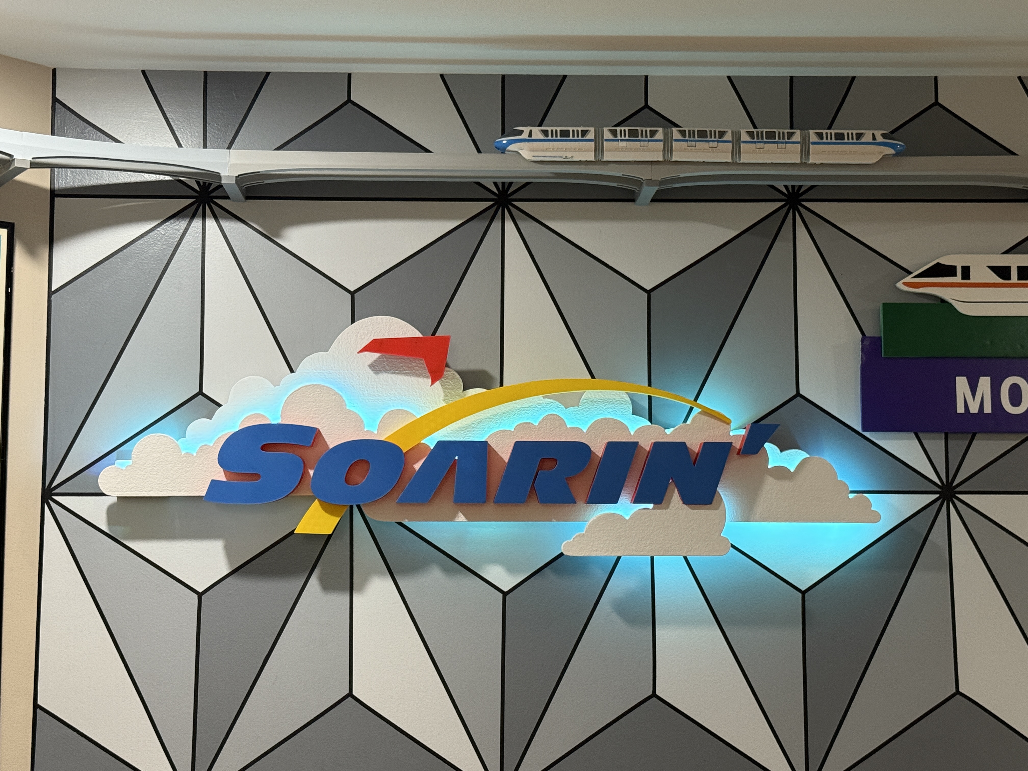 Large Soarin' Sign