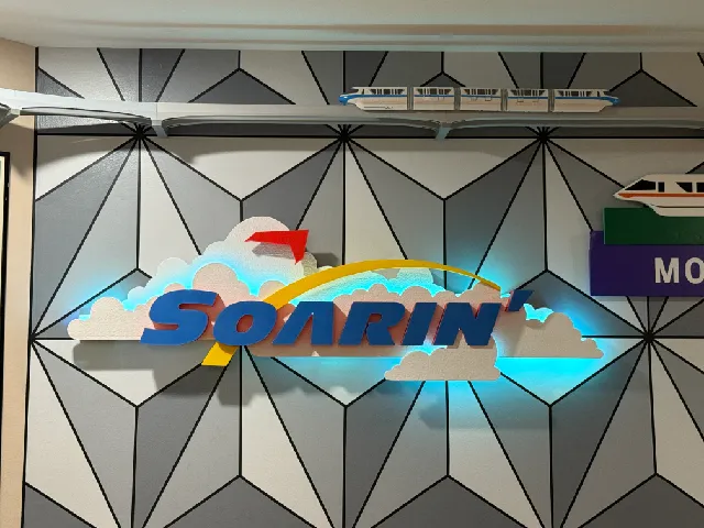 Large Soarin' Sign
