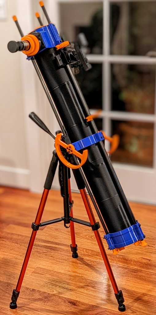 Tube for Hadley telescope metric version (no disassembly or re-print needed)