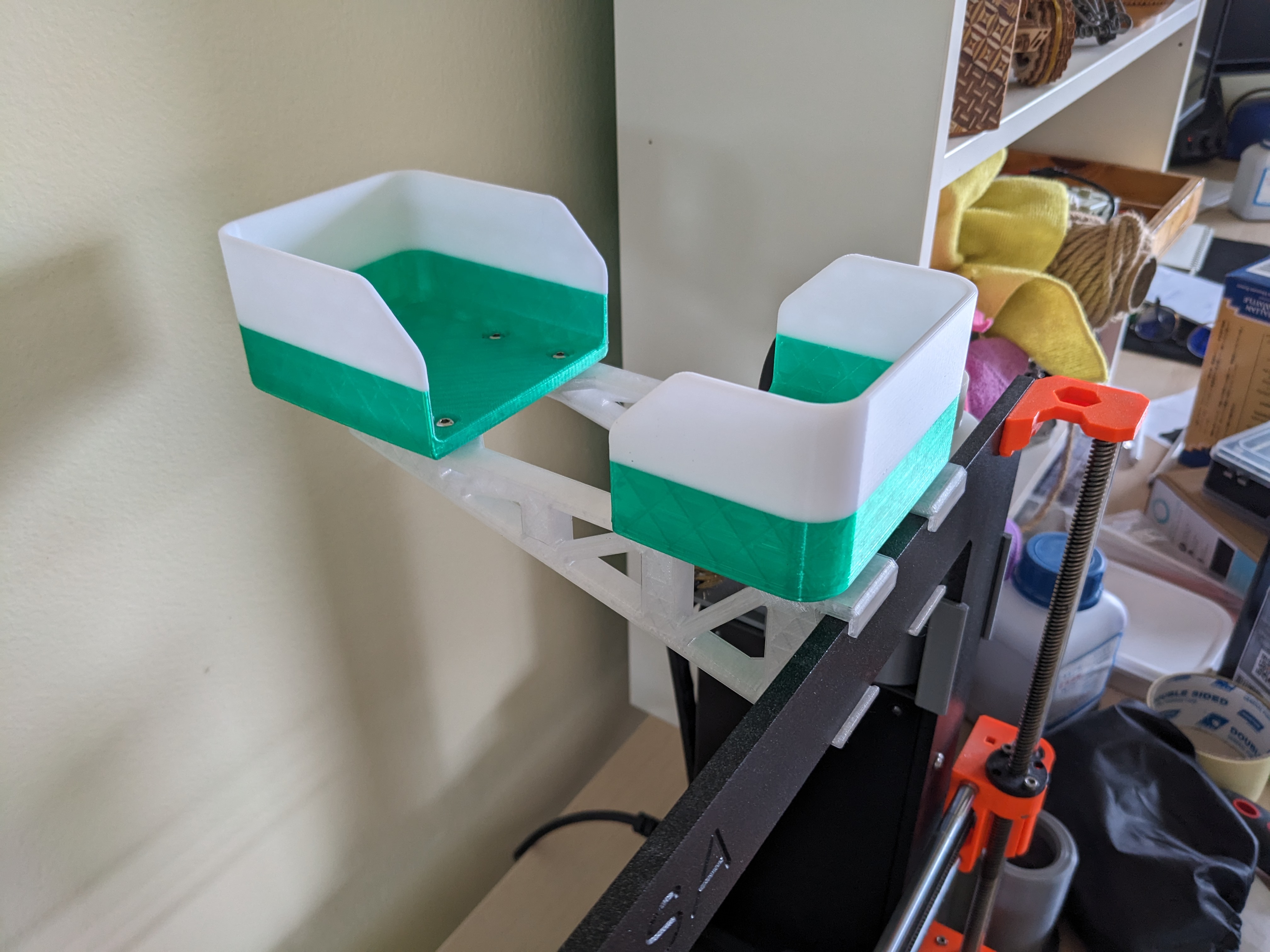 Prusa i3 Dry Box Mount by simbrose Download free STL model