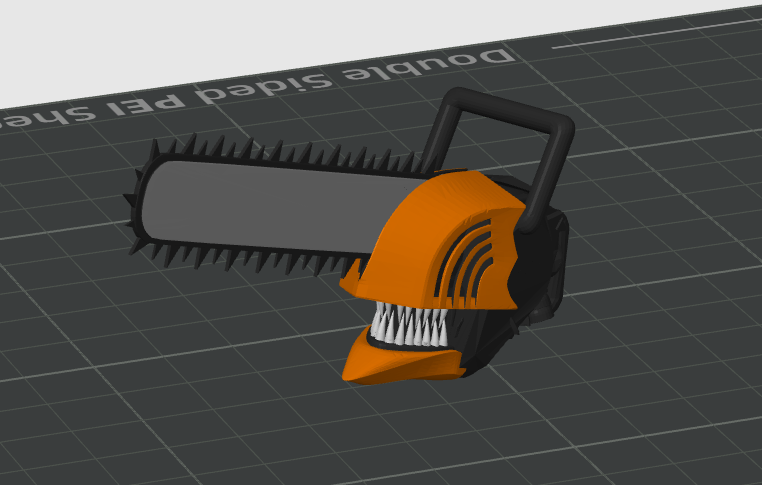 A Chainsaw Man head for dummy 13 (150% scale)