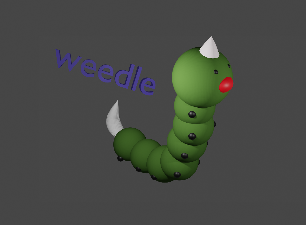 Weedle Pokemon