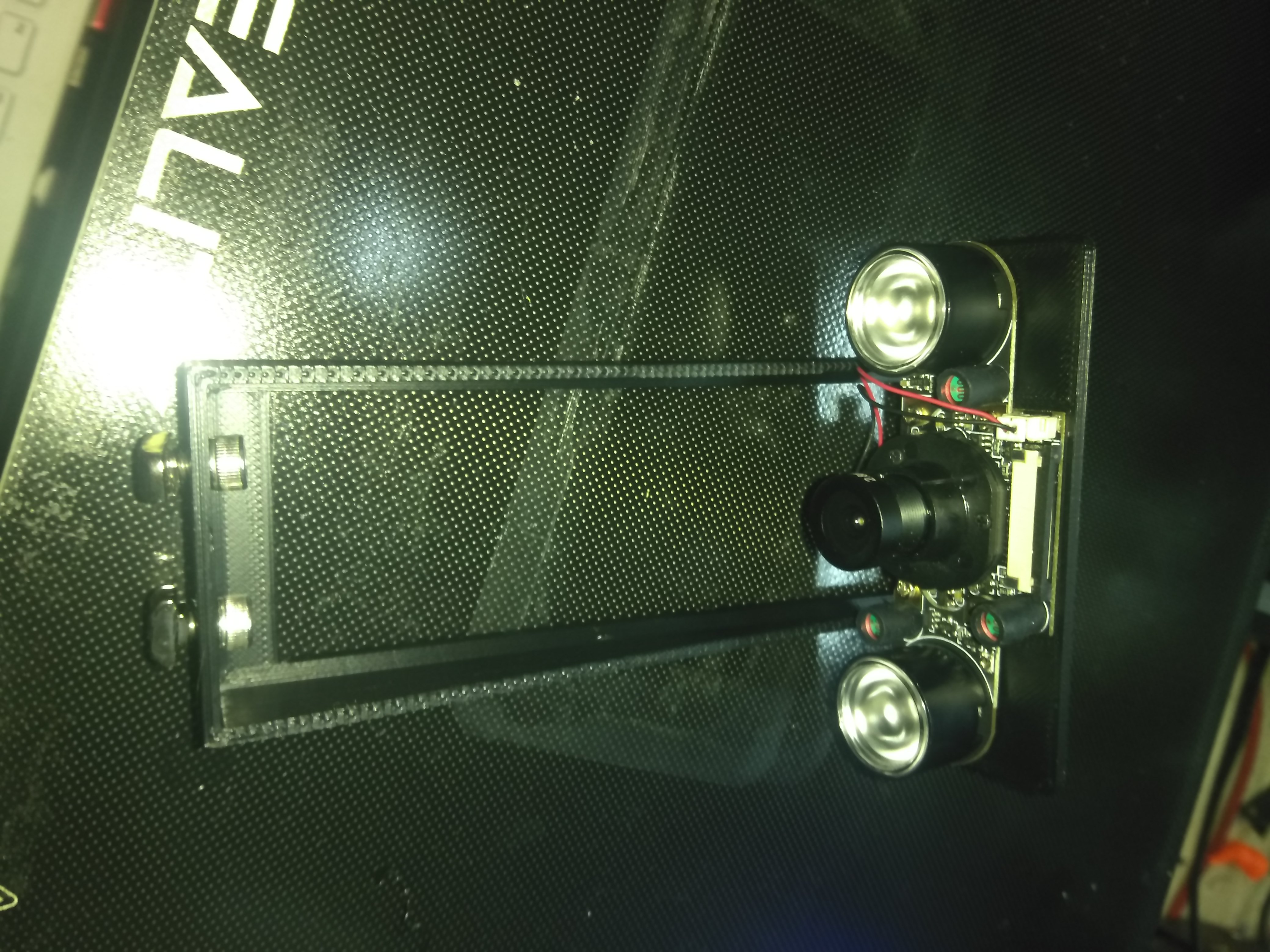Miniatura 2 do modelo 3D Raspberry Pi Camera holder