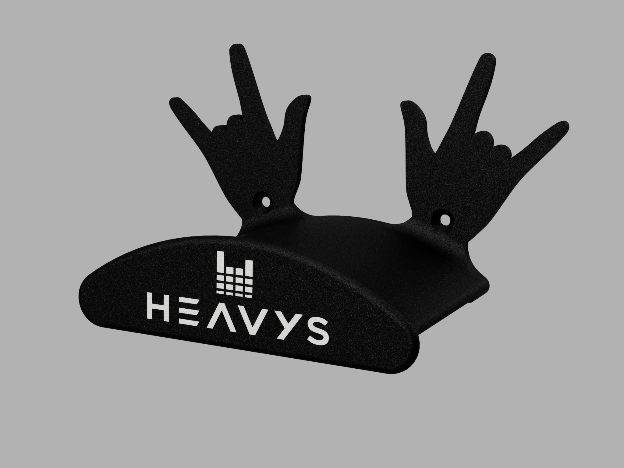 Heavys headphones wall bracket