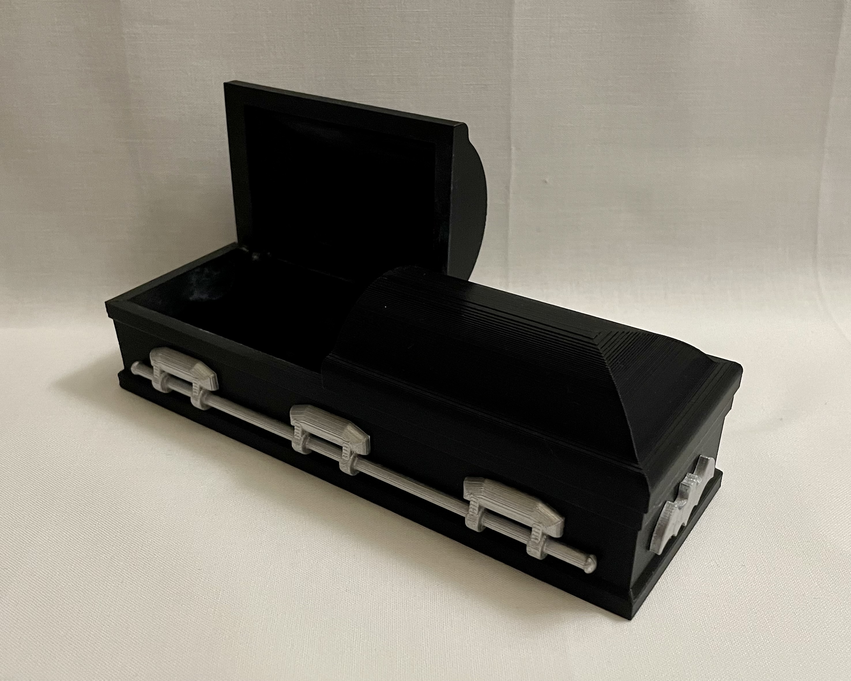 Burial Casket - 1:12 Scale Dollhouse Size by Crazy4Lookin | Download ...
