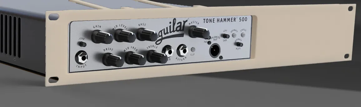 Rack 2U for Tone Hammer 500 by Akira | Download free STL model