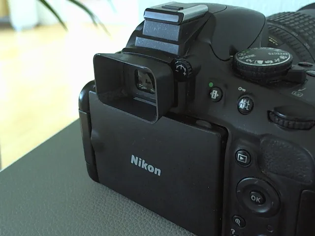 Eye cushion for Nikon D5100 viewfinder