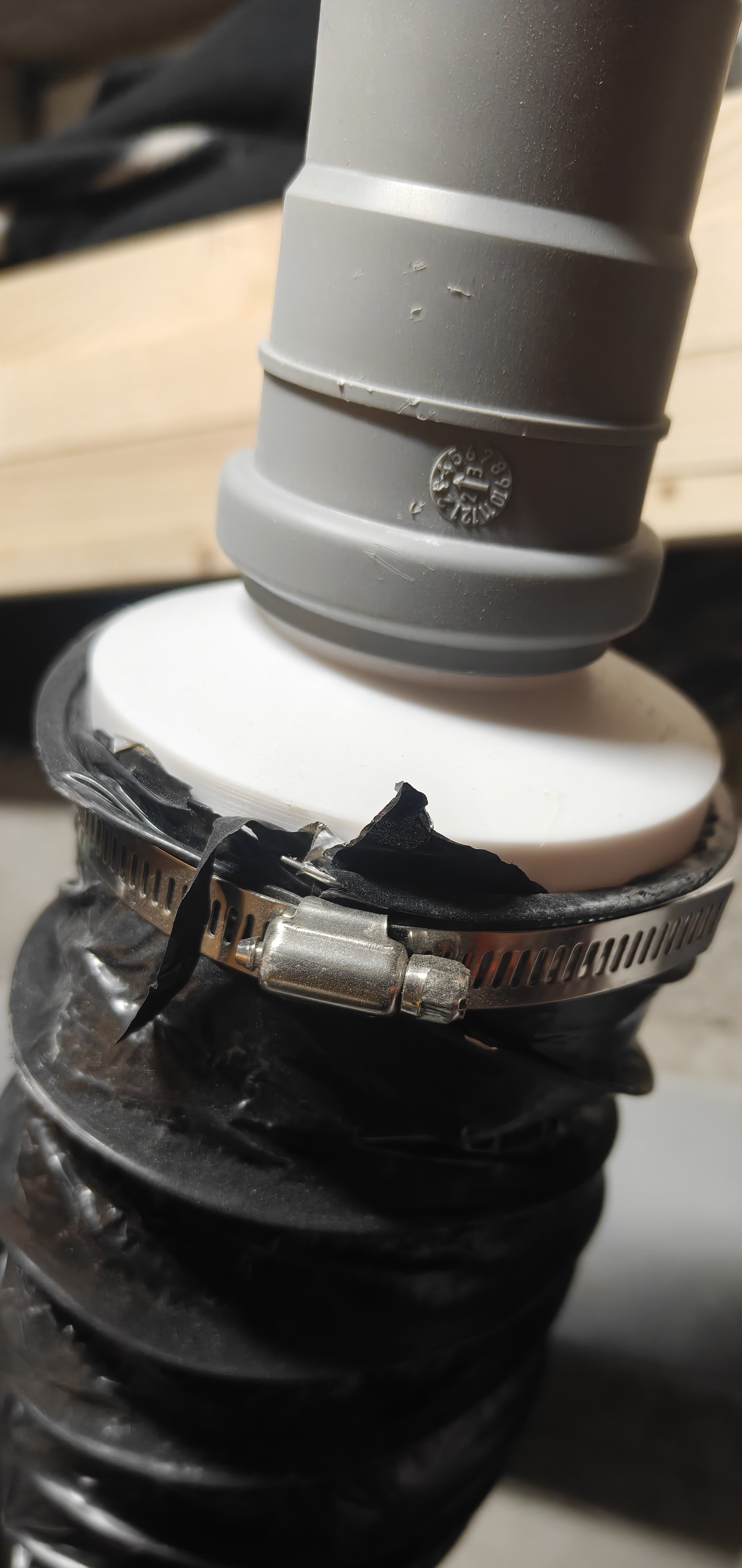 Reduzierung 95 auf 50 mm