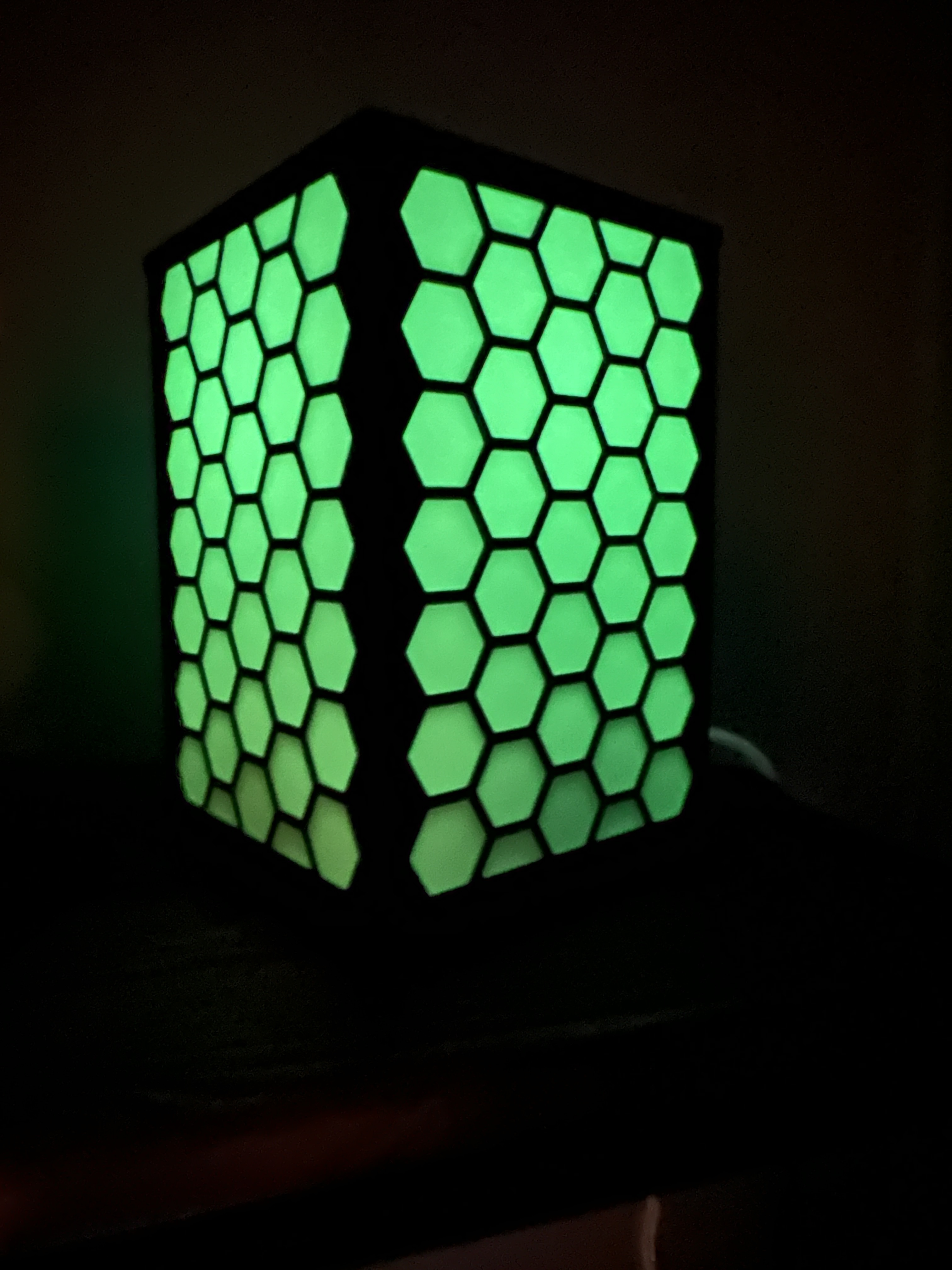Hex Table Lamp Remix II