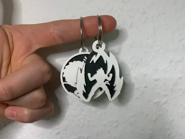 Dragonball keychain