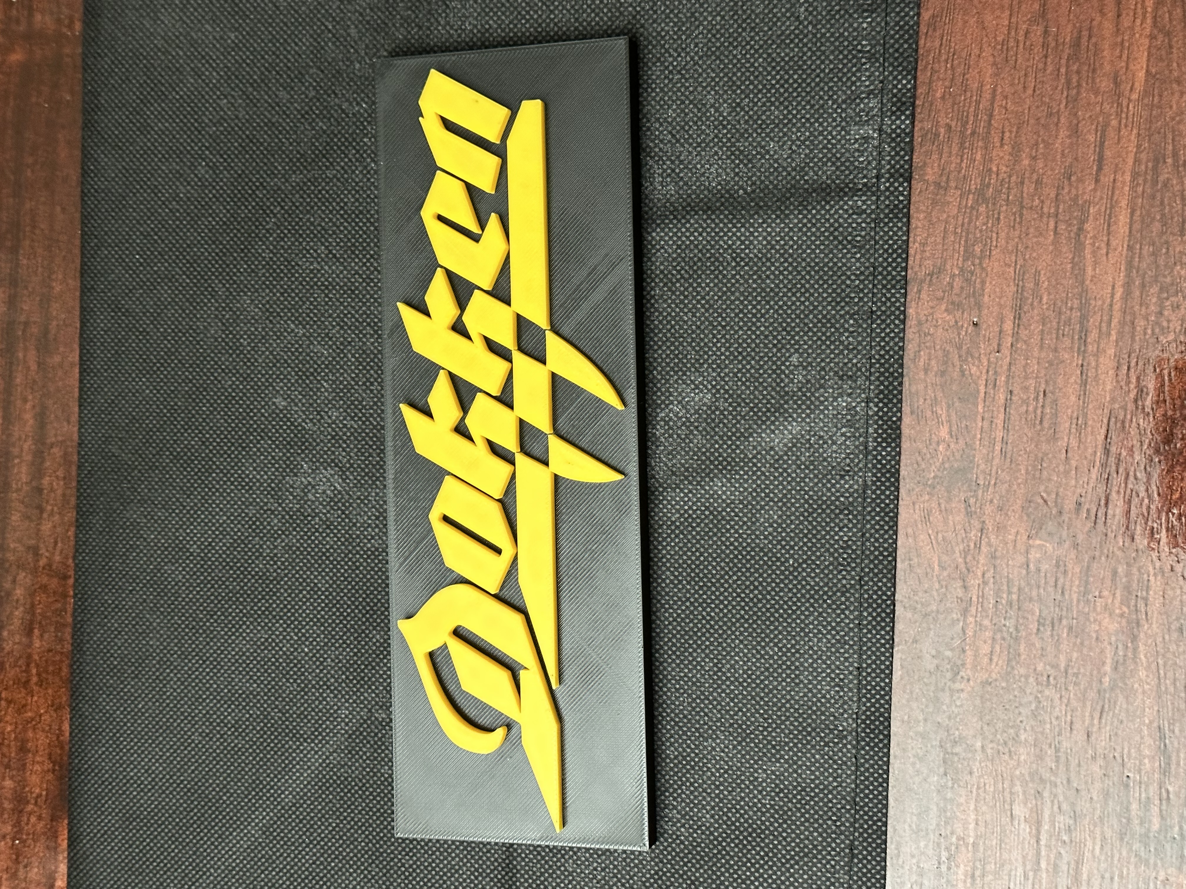 Dokken 80s band sign