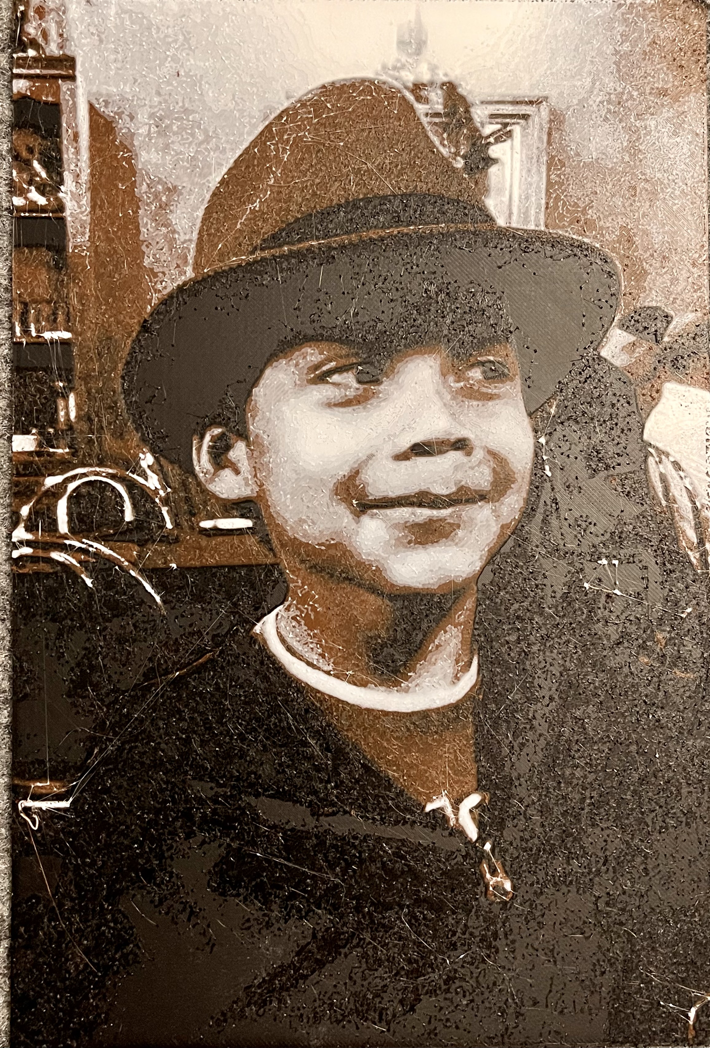 HueForge Photo of Jefferson