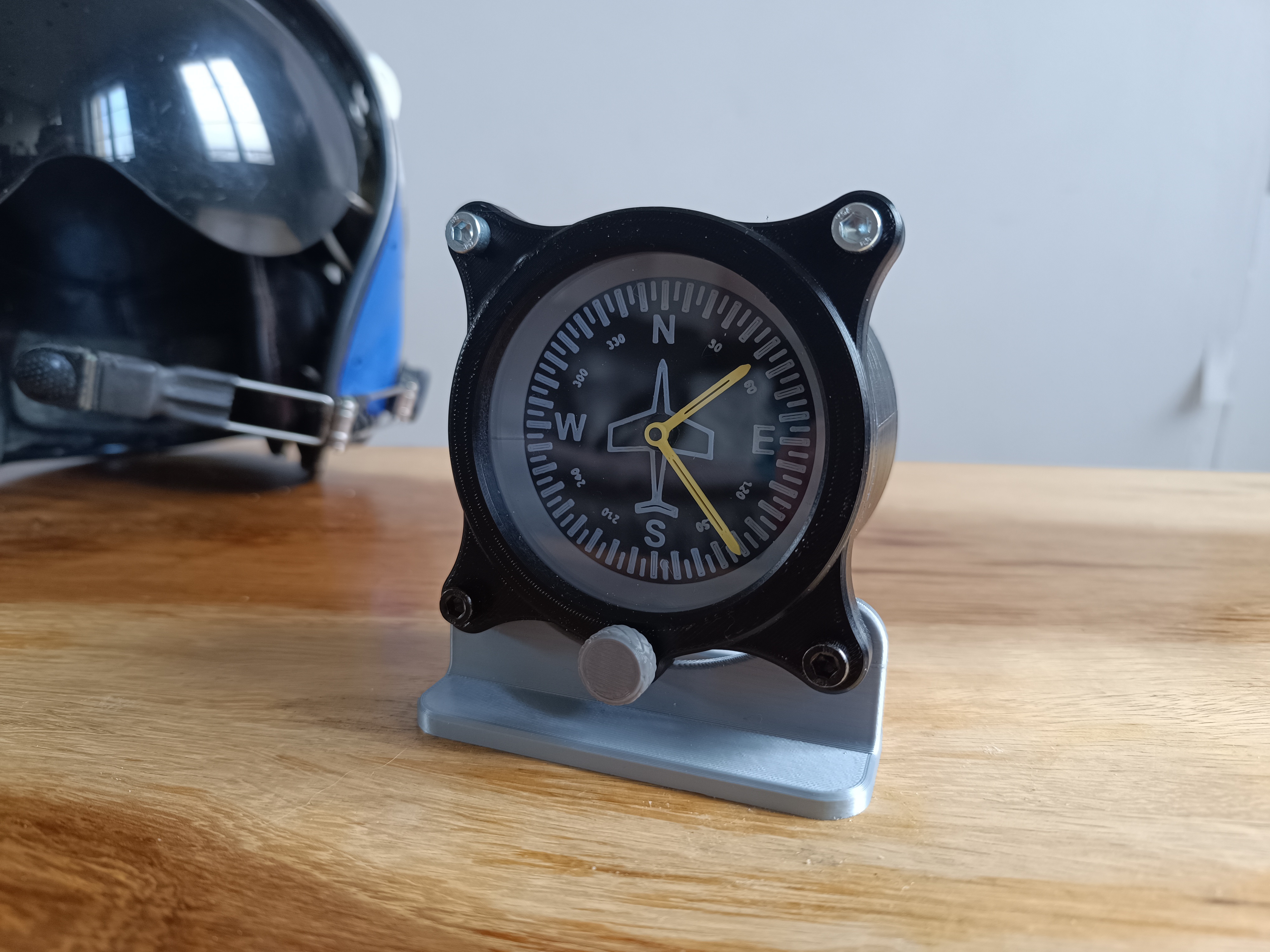 Compas aviation horloge
