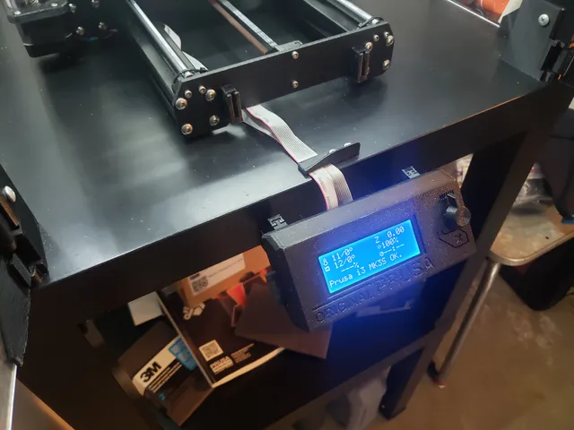 Removable Frame or Enclosure LCD Mount System