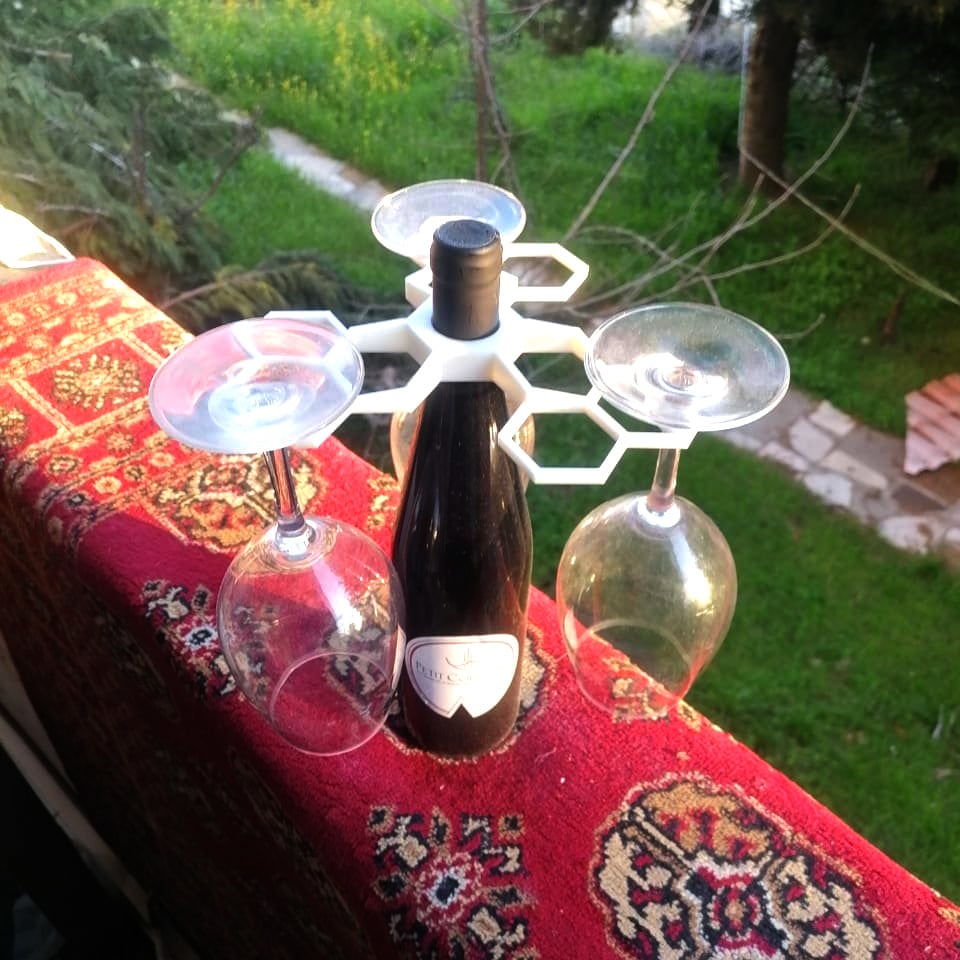 JWST Artistic Wine Glass Holder UPDATED