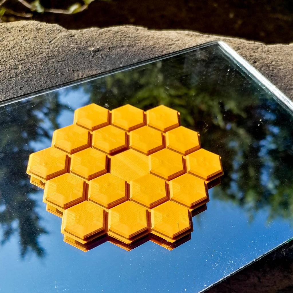 JWST Original Shape Coaster 1:64 scale