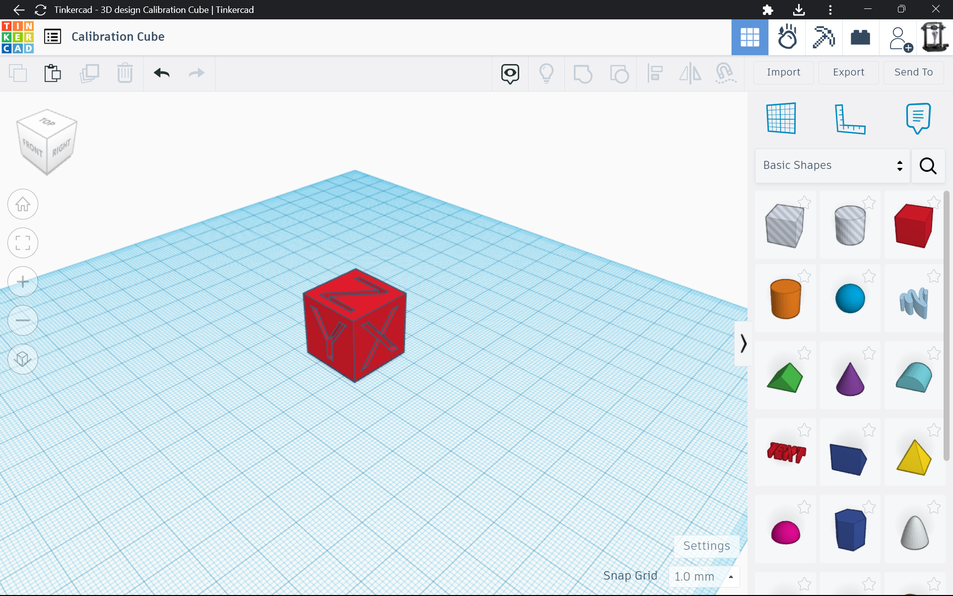 Calibration Cube by RocketMan3D | Download free STL model | Printables.com