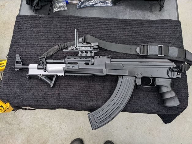 Airsoft AK-47 Foregrip RIS Extension