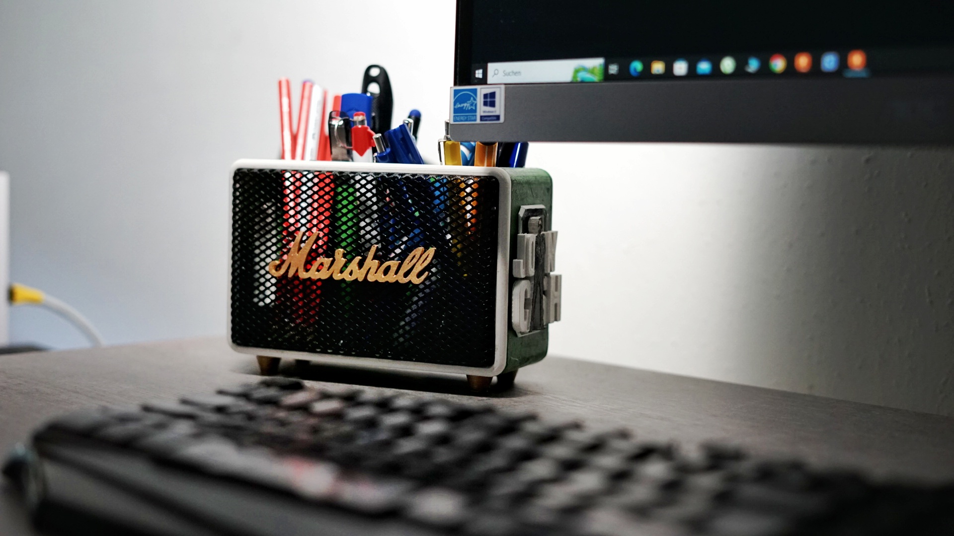 Marshall Pencil Box- Johnny Cash Edition (Desk organizer)