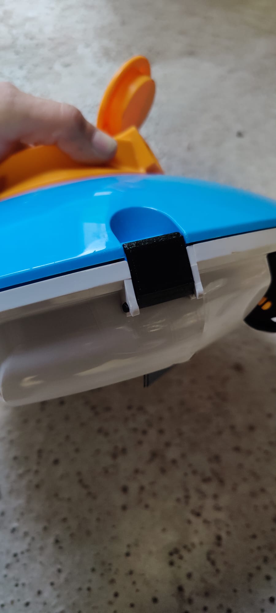 Steinbach Pool Roboter Verschluss