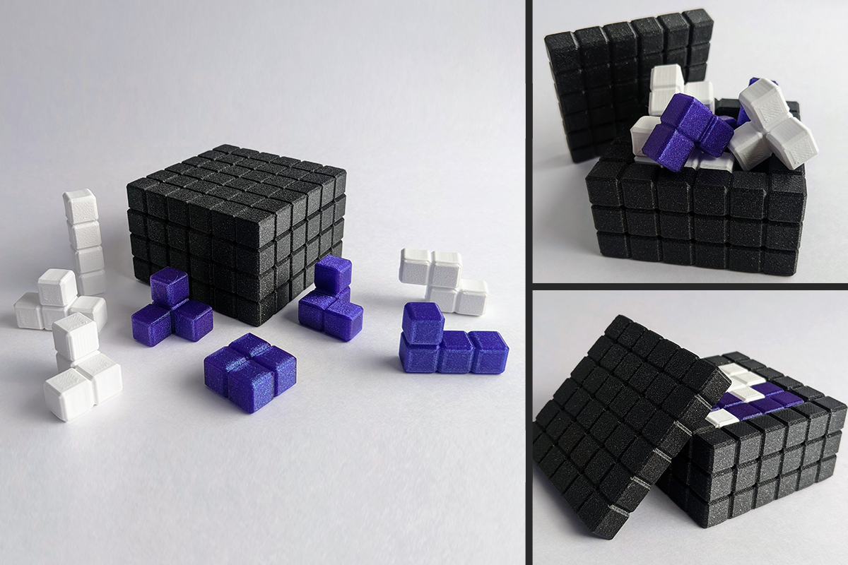 Tetrominoes | 3D Tetris Puzzle Box