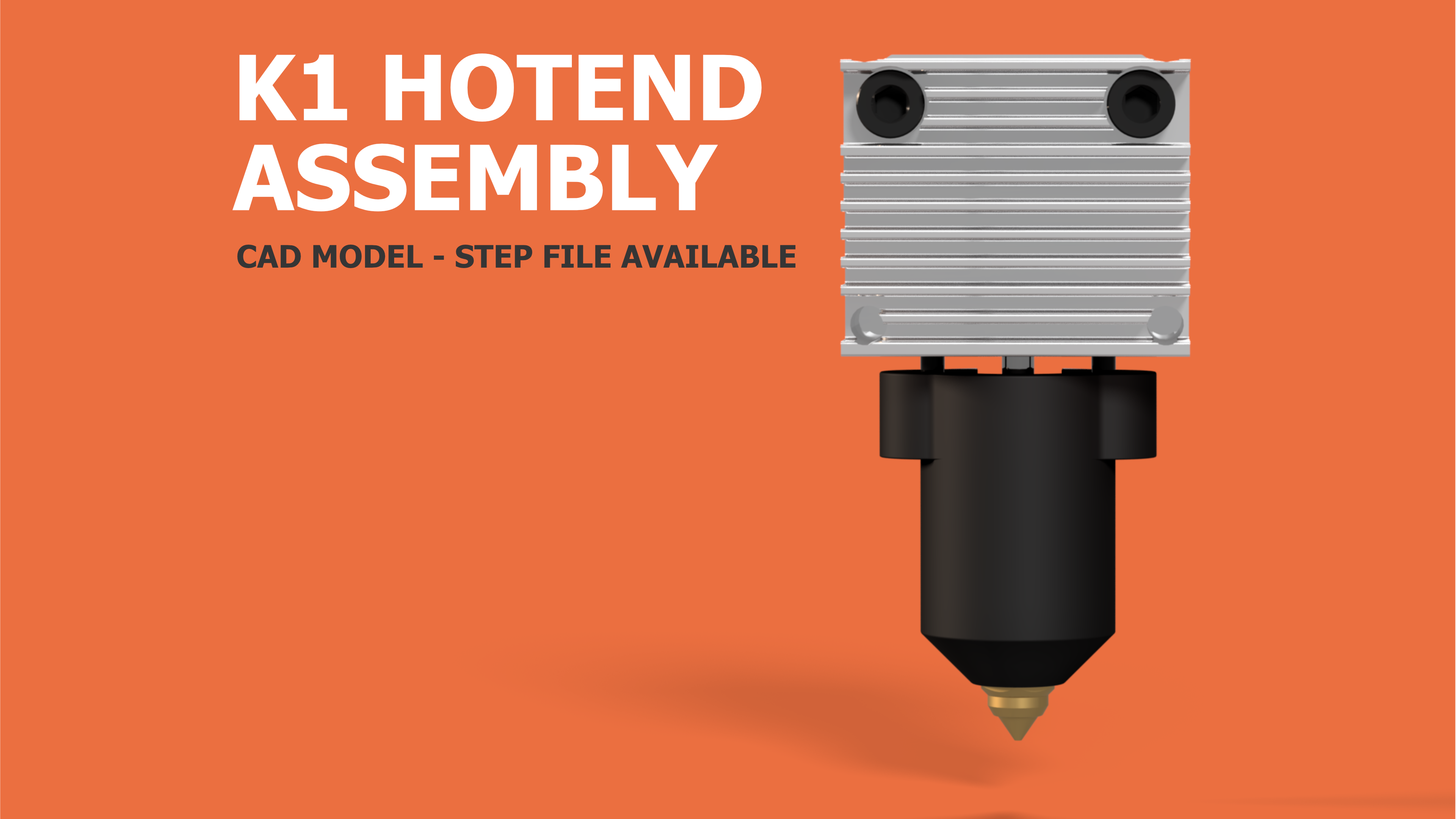 Creality K1 Hotend Assembly CAD Model By Henlor | Download Free STL ...