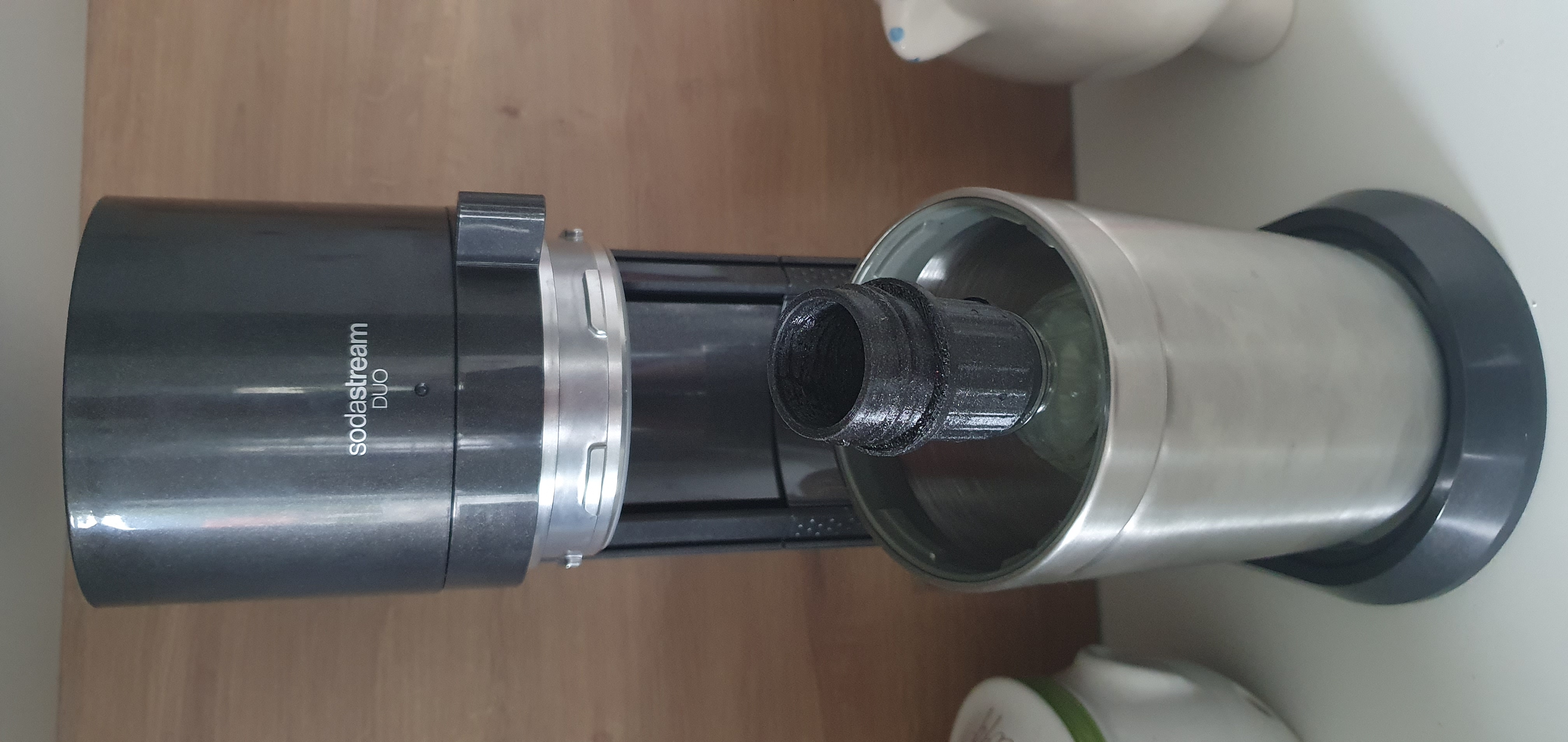 Sodastream bottle adapter V2 (DUO) for standard 0,5 liter pet-bottles