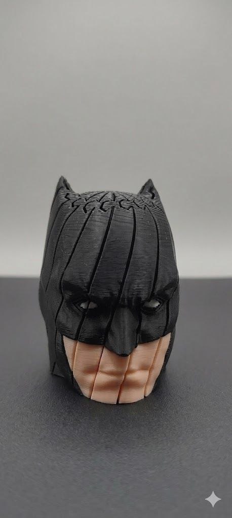 Expandable Hero Head Fidget – Articulated Kinetic Toy 3D model