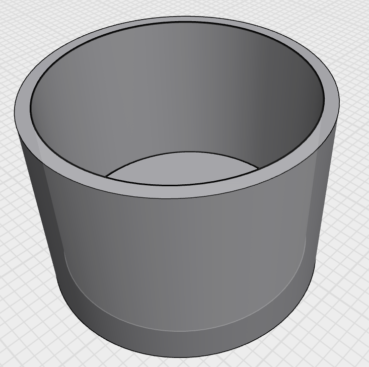circular generic plant pot