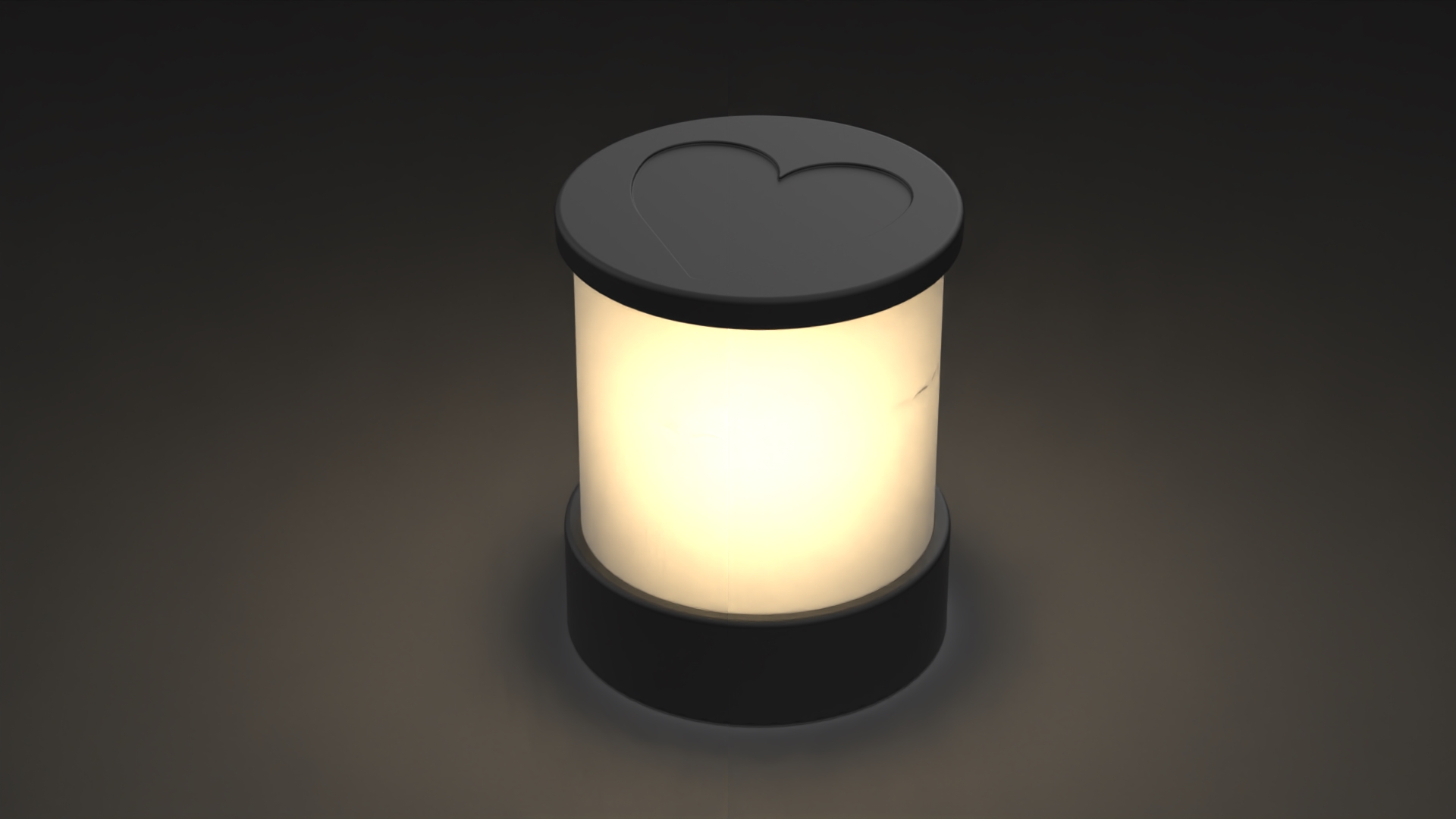 Lithophane lamp gift