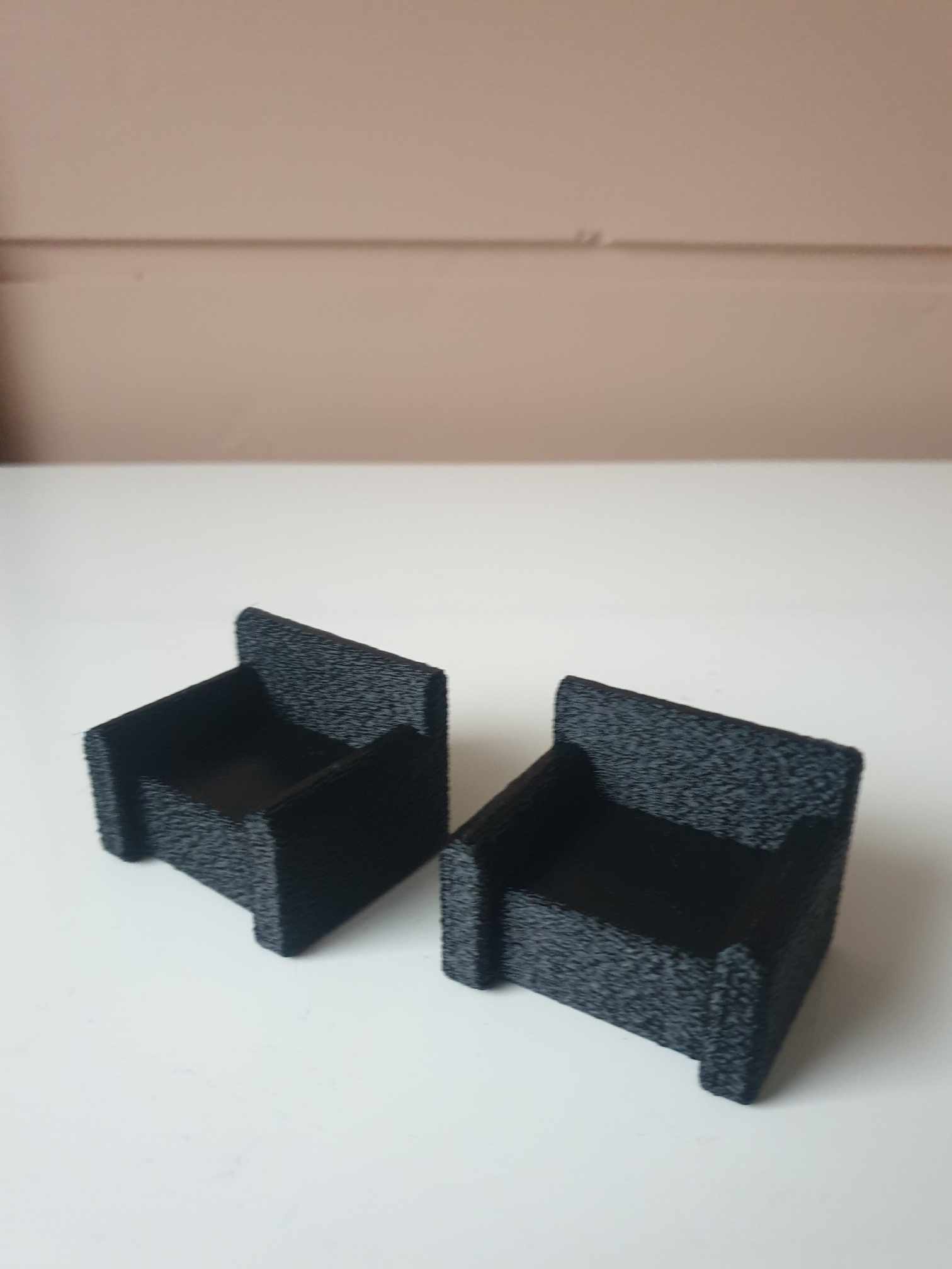 Dollhouse couch and chair by oyvindl | Download free STL model ...