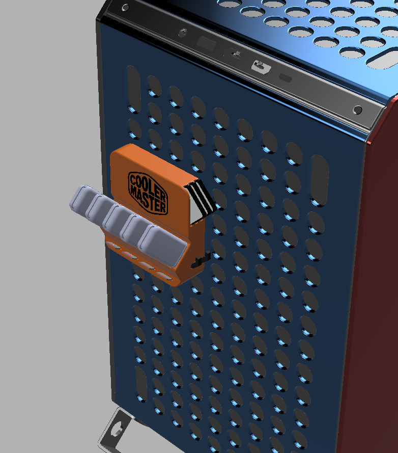 QUBE 500 USB, SDCard and MicroSDCard Holder