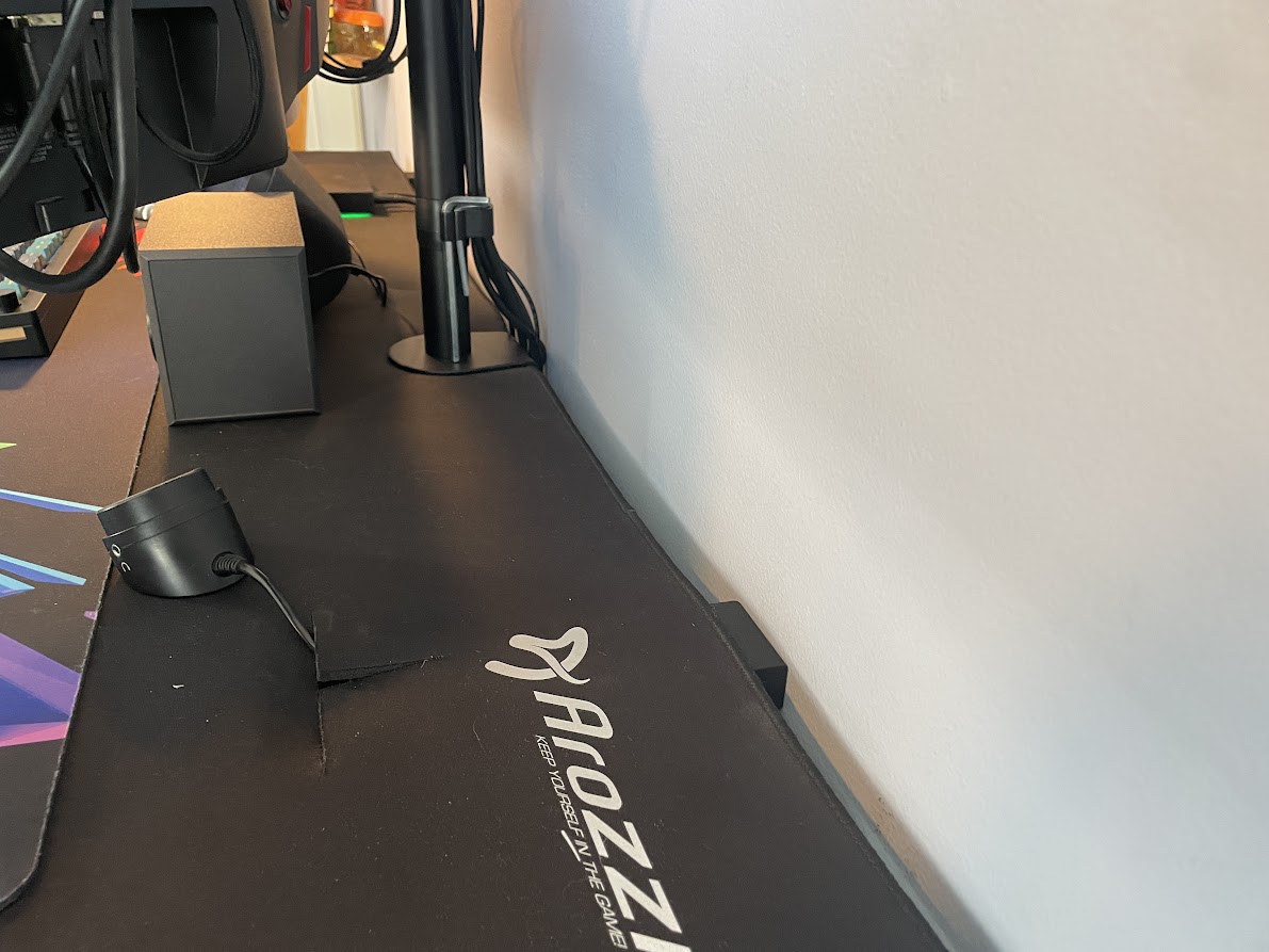 Desk Wall Spacer