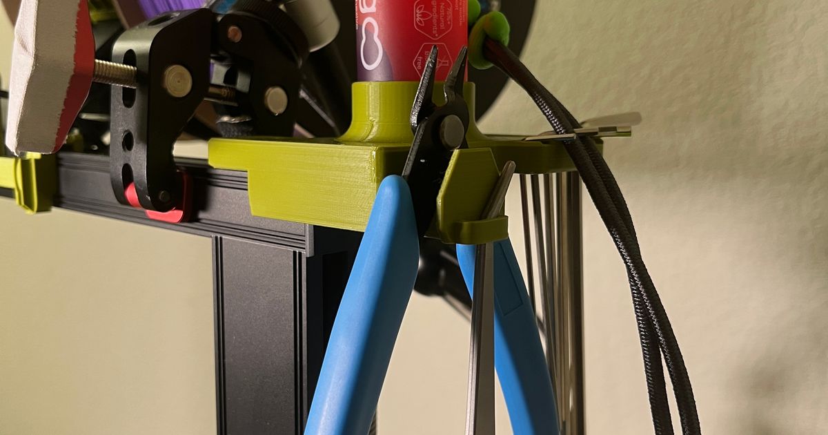 Ender 3 S1 Tool Holder Remix v2 by Juco Download free STL model